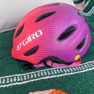 Giro scamp infant and toddler bike helmet - Pink and Purple XS